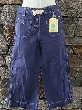 Mini Boden Wide-Leg Drawstring Pants